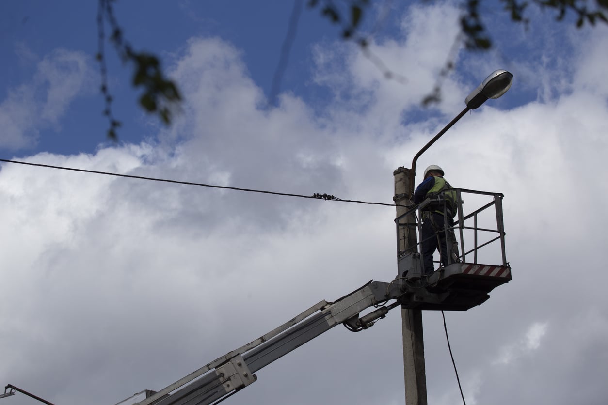 Street Lighting done by PWS Site Services