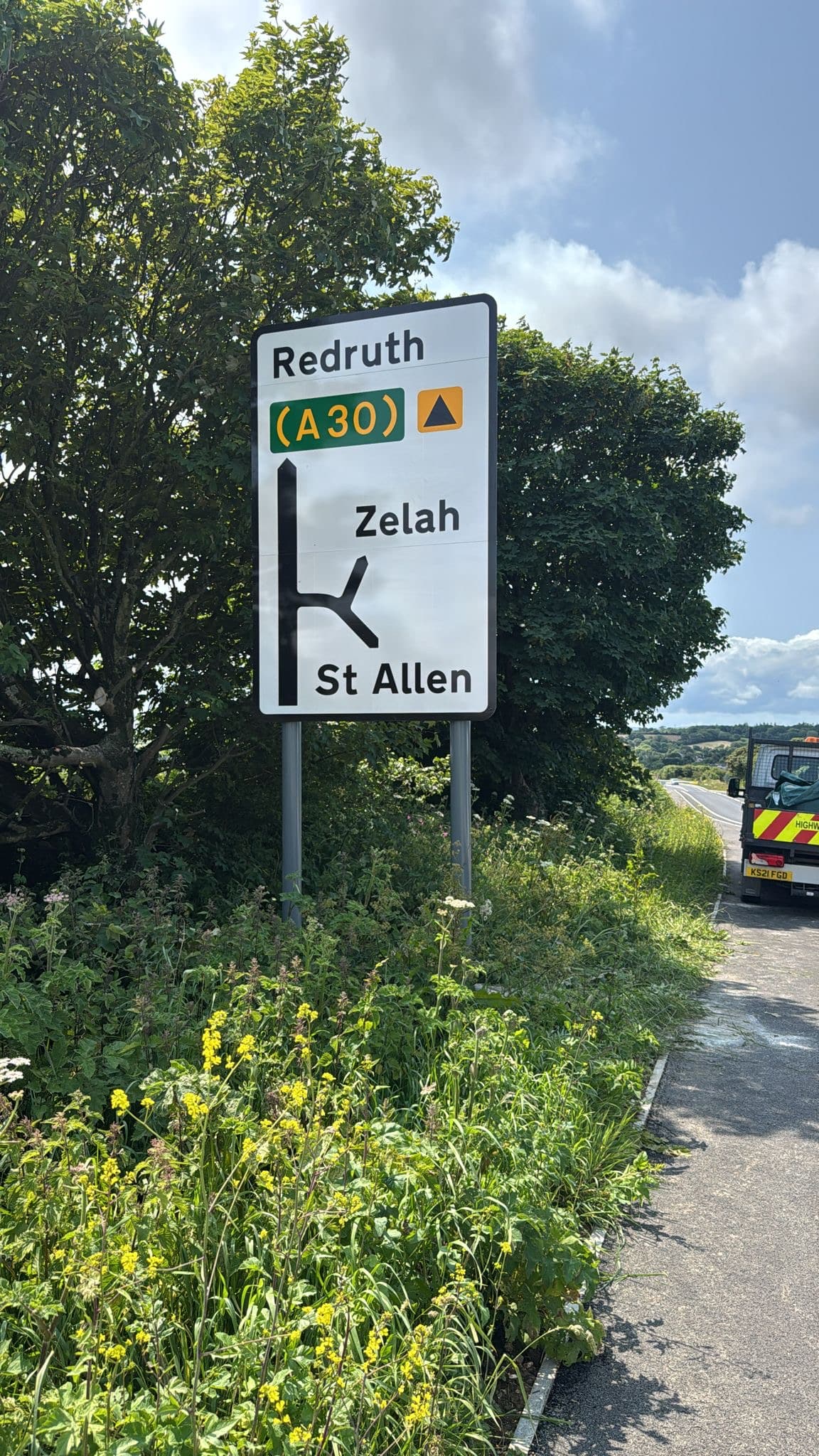 traffic signs done by PWS Site Services