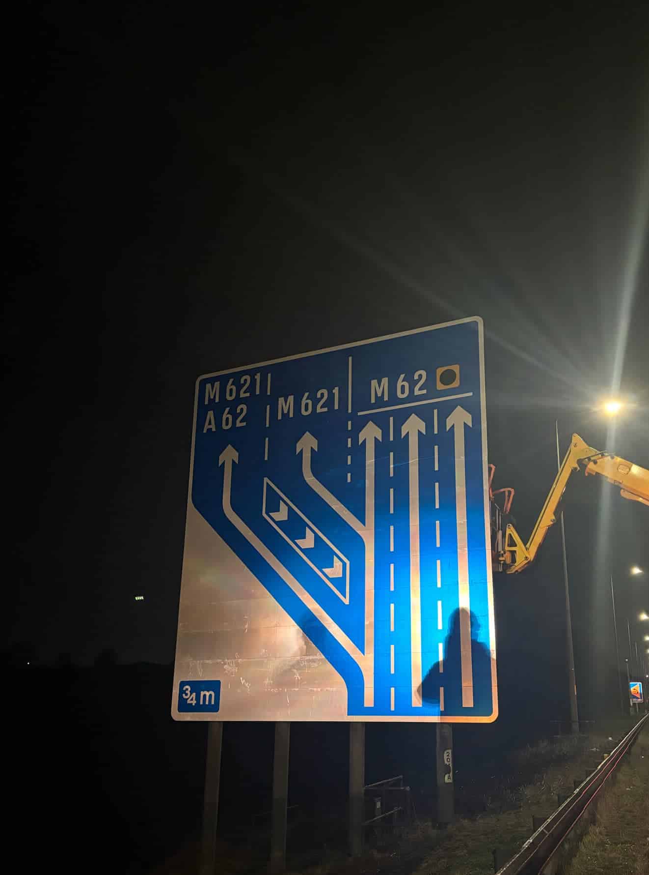 traffic signs done by PWS Site Services