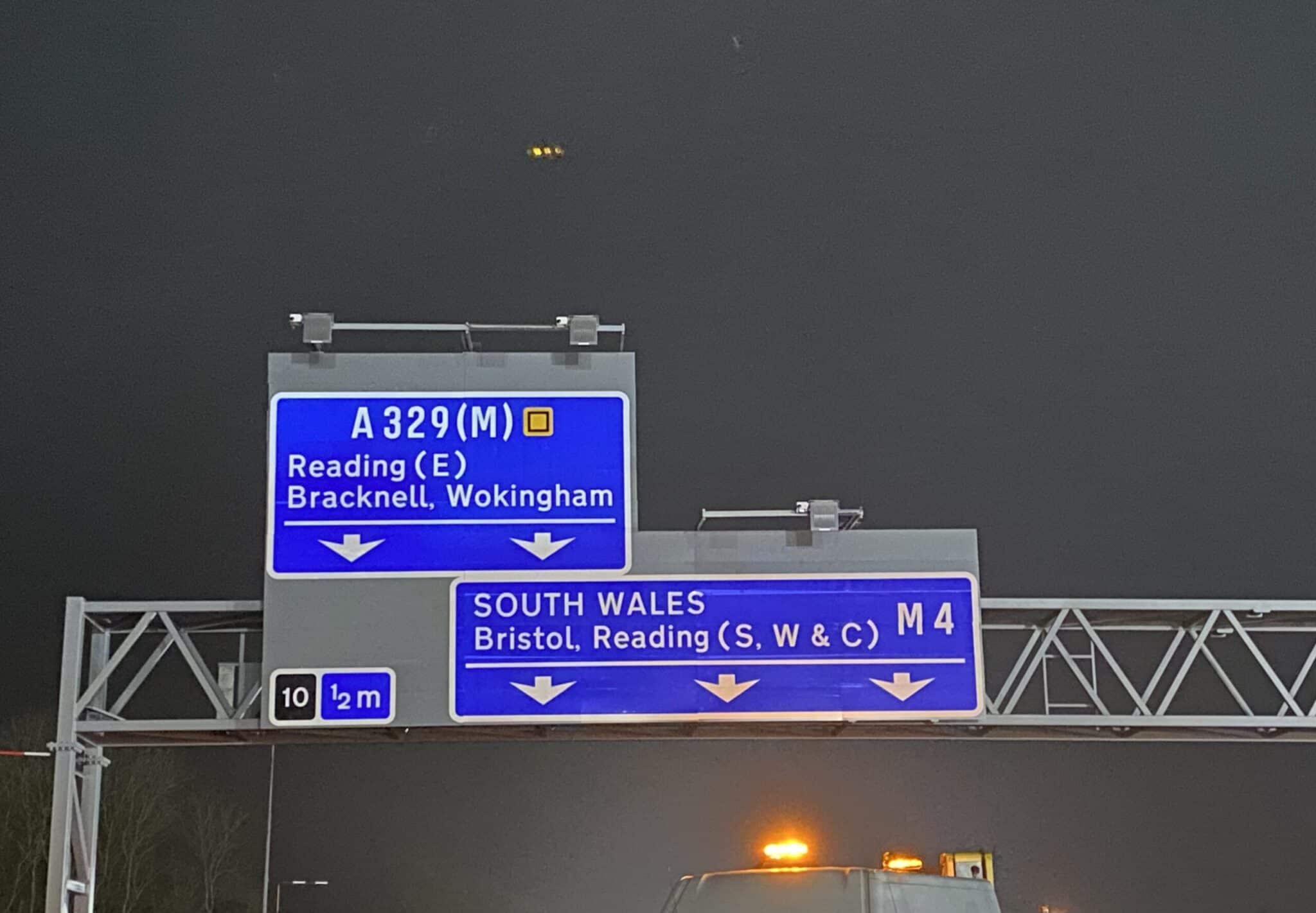 traffic signs done by PWS Site Services