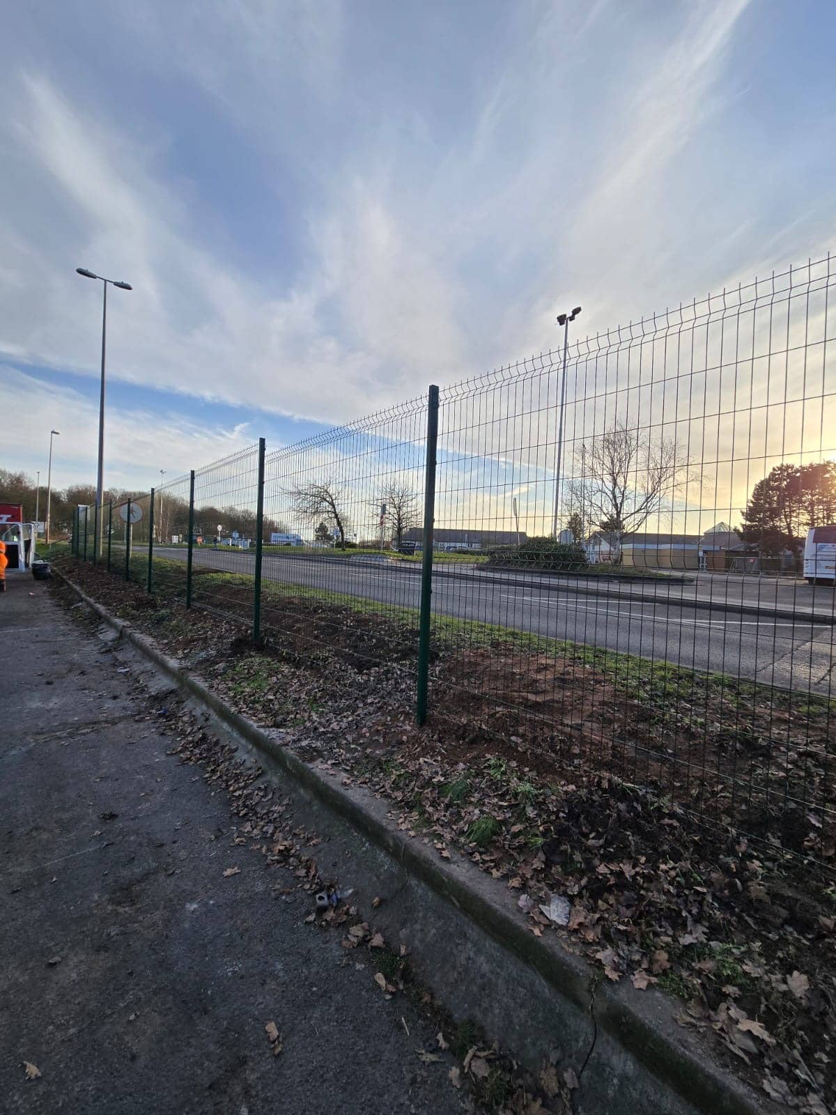 Fencing done by PWS Site Services