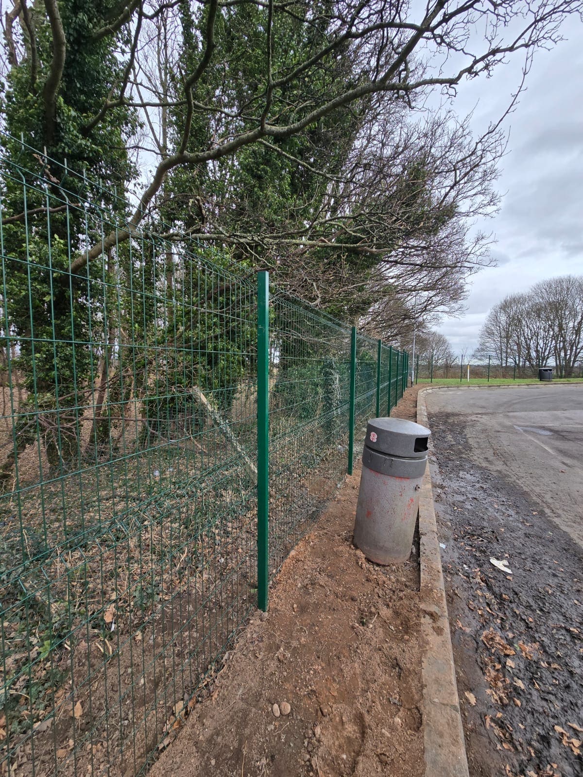 Fencing done by PWS Site Services